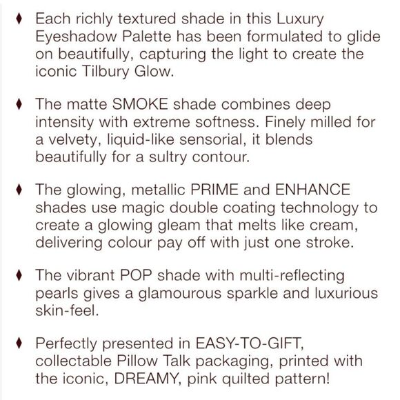 Charlotte Tilbury Luxury Palette | Pillow Talk Dreams | Brand New in Box - Picture 10 of 11